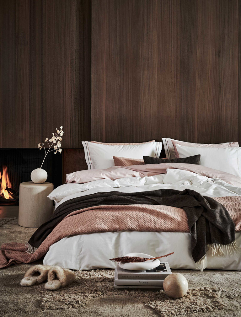 Vandyck Dekbedovertrek Purity Napels Rosewood