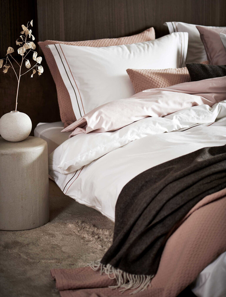 Vandyck Dekbedovertrek Purity Napels Rosewood