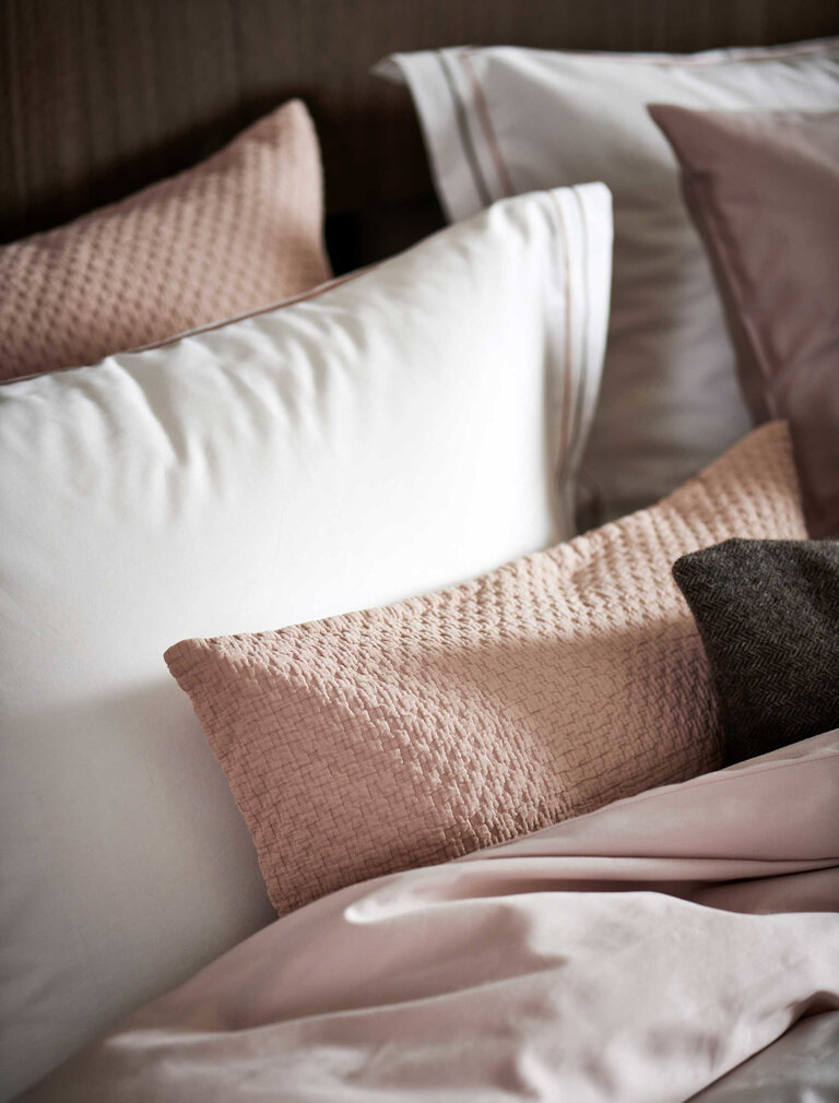 Vandyck Dekbedovertrek Purity 87 Uni Satin Sepia pink