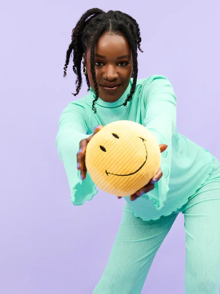Bon Ton Toys Smiley ECO Corduroy 13 cm Yellow