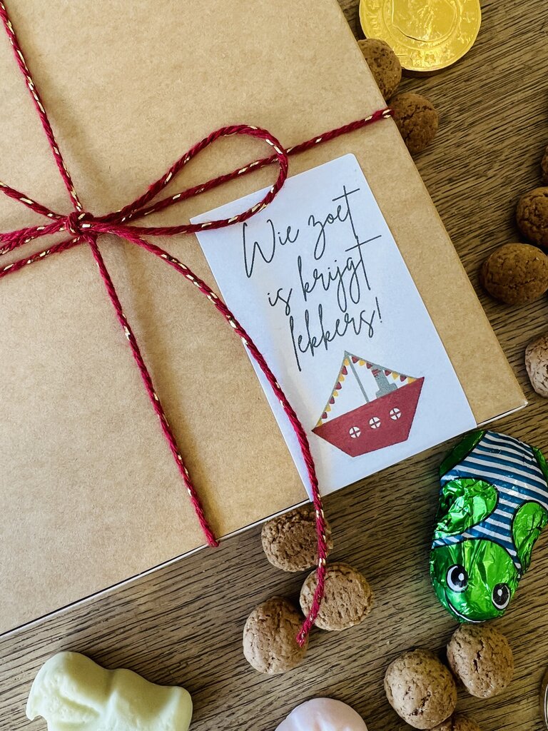 Zoet Doosje Sint snoep groot