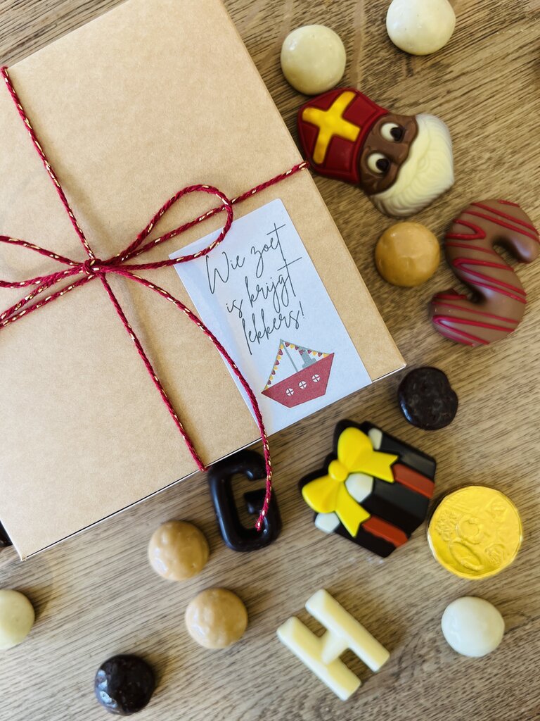 Zoet Doosje Sint Choco + Smaakpepernoten 275 gr