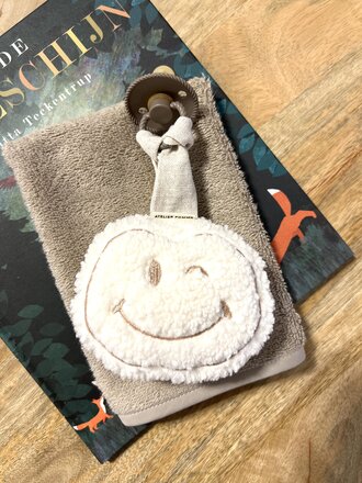 Atelier Pomme Apple of my Eye-Teddy Snowy Cosy white