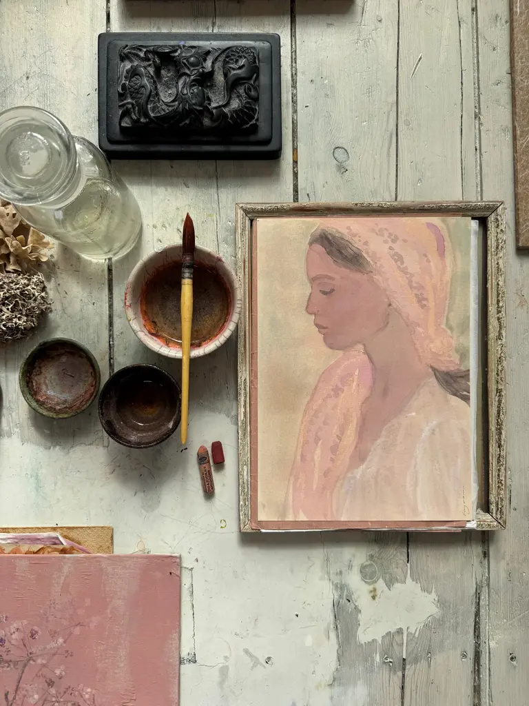 Tinystories BAREFOOT SERENITY-Fine art print