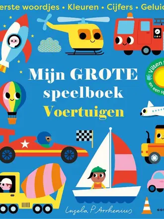 Kinderboeken Mijn grote speelboek voertuigen