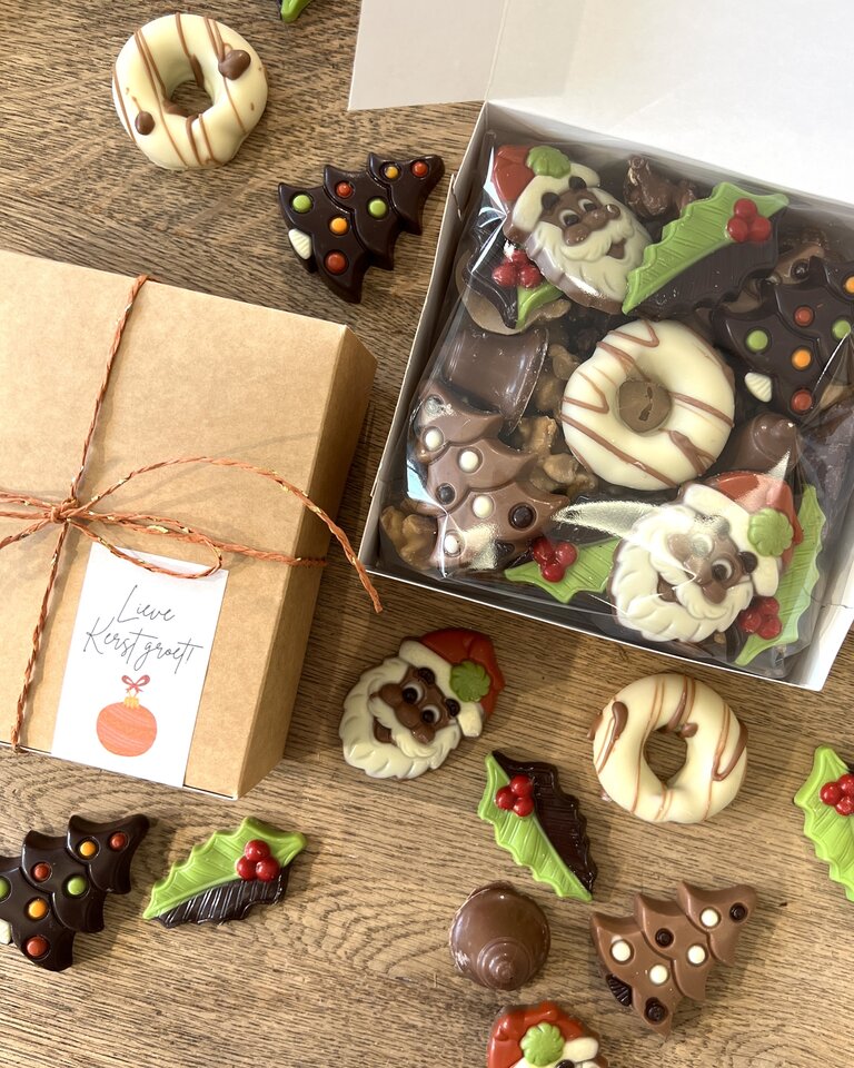 Zoet Doosje Luxe Kerst Chocolade Mix