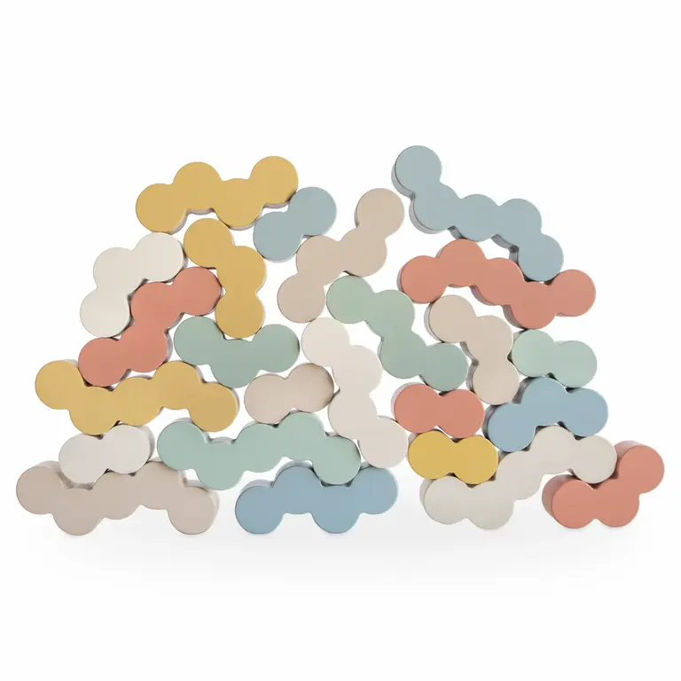 Mushie Wooden Balance Blocks