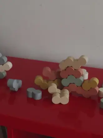 Mushie Wooden Balance Blocks