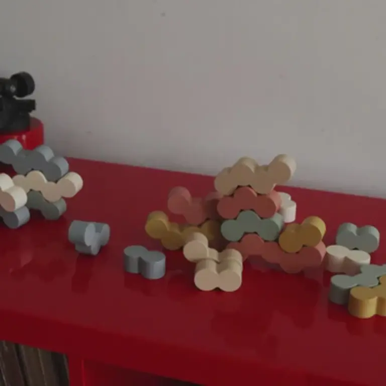 Mushie Wooden Balance Blocks