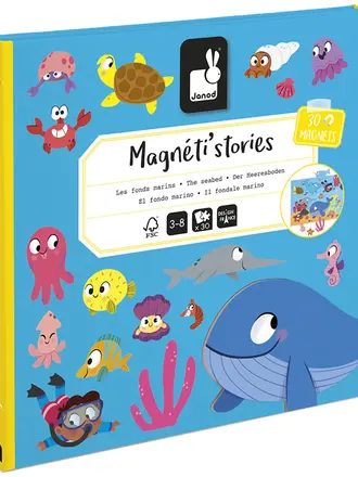 Janod Magneti Stories Zeedieren