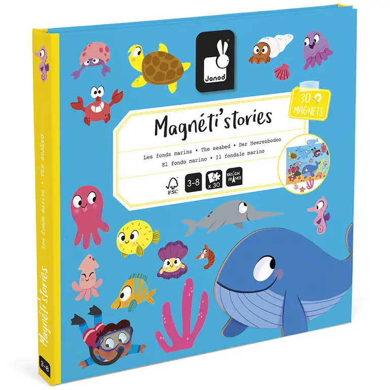 Janod Magneti Stories Zeedieren
