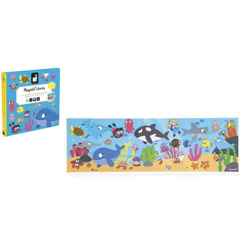 Janod Magneti Stories Zeedieren