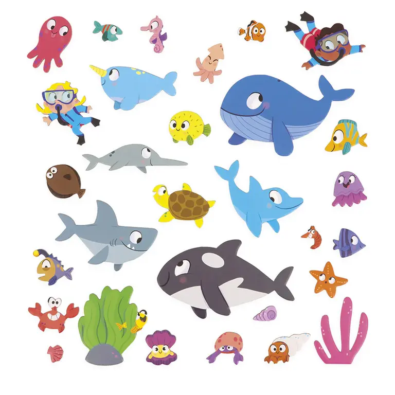 Janod Magneti Stories Zeedieren