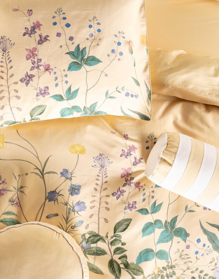 Essenza Augustina duvet cover Yellow Straw