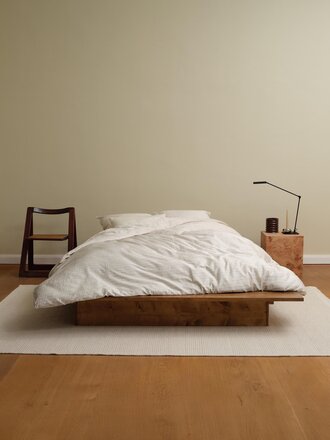 Essenza Loke Duvet cover Oatmeal