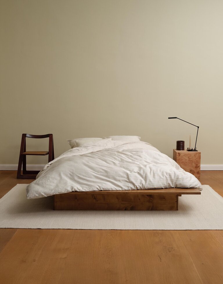 Essenza Loke Duvet cover Oatmeal