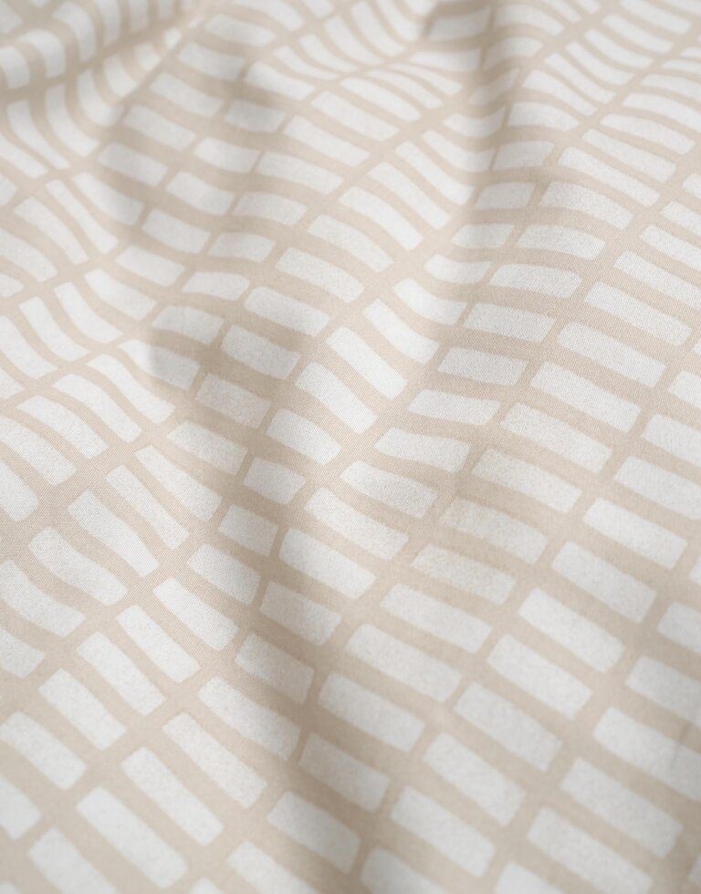 Essenza Loke Duvet cover Oatmeal