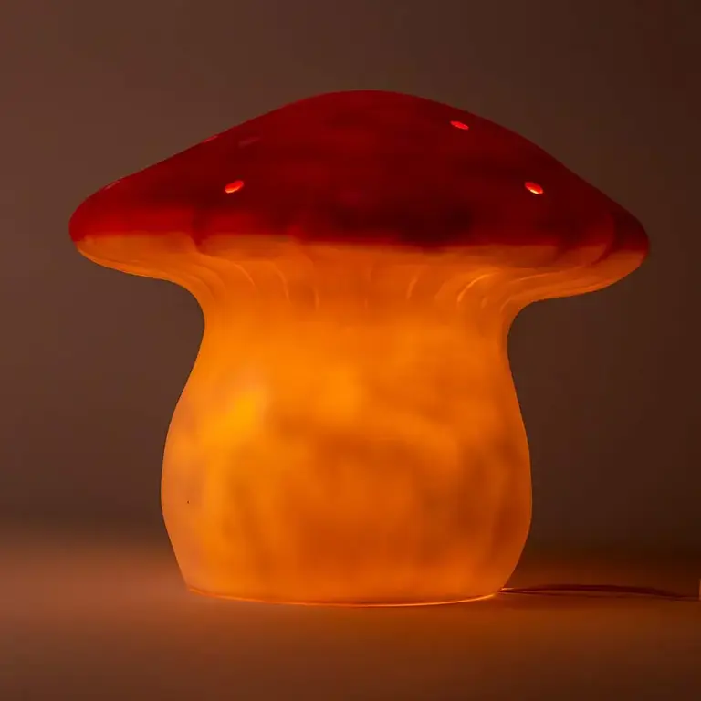 Egmont Toys Heico lamp Paddenstoel 29x30 rood