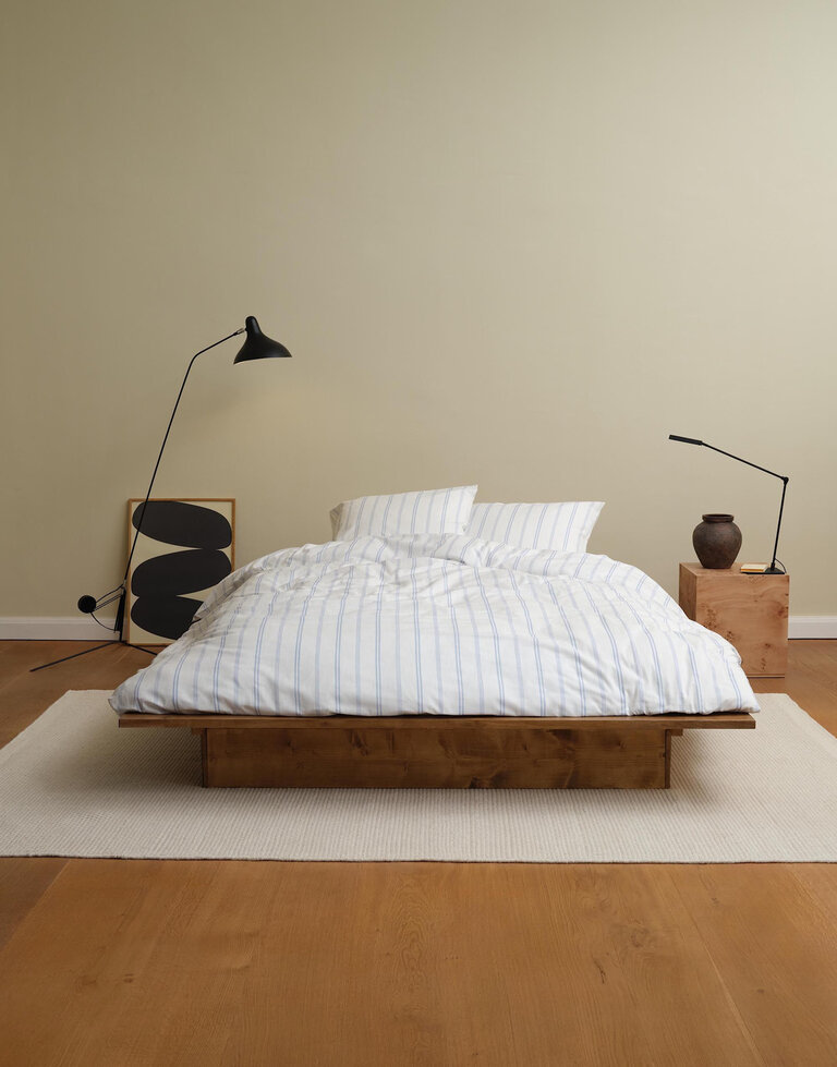 Essenza Marco Polo Olin duvet cover Calm blue