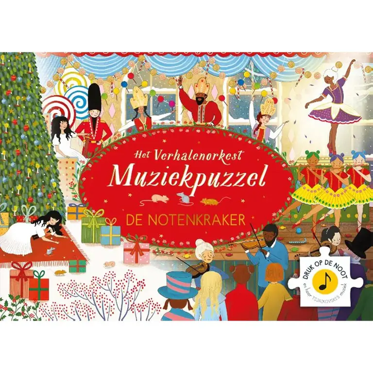 Kinderboeken Geluidenboek Muziekpuzzel De Notenkraker