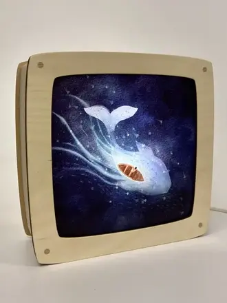 Luminae Plaat-Small boat, Large whale