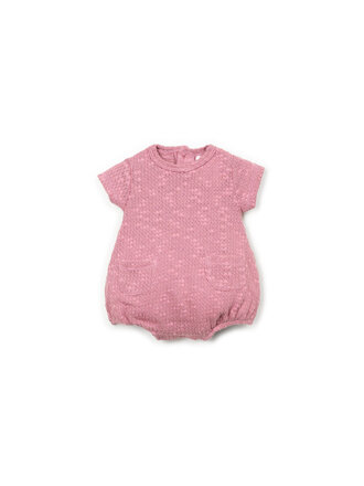 Play Up Embellished Pique Jumpsuit OAS11500-P4146