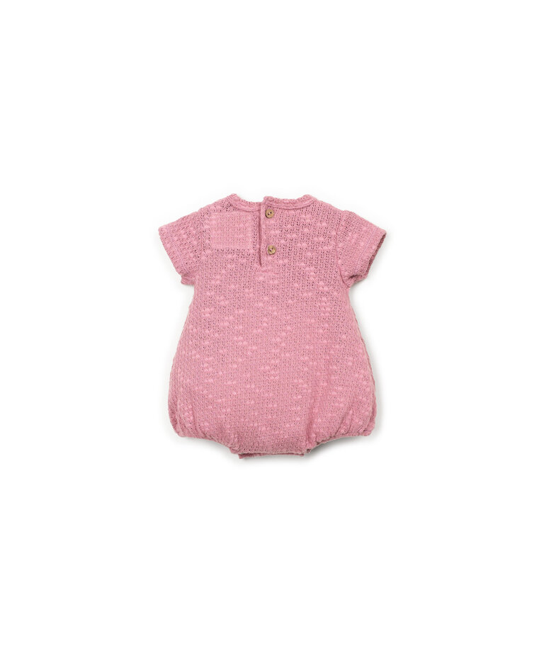 Play Up Embellished Pique Jumpsuit OAS11500-P4146