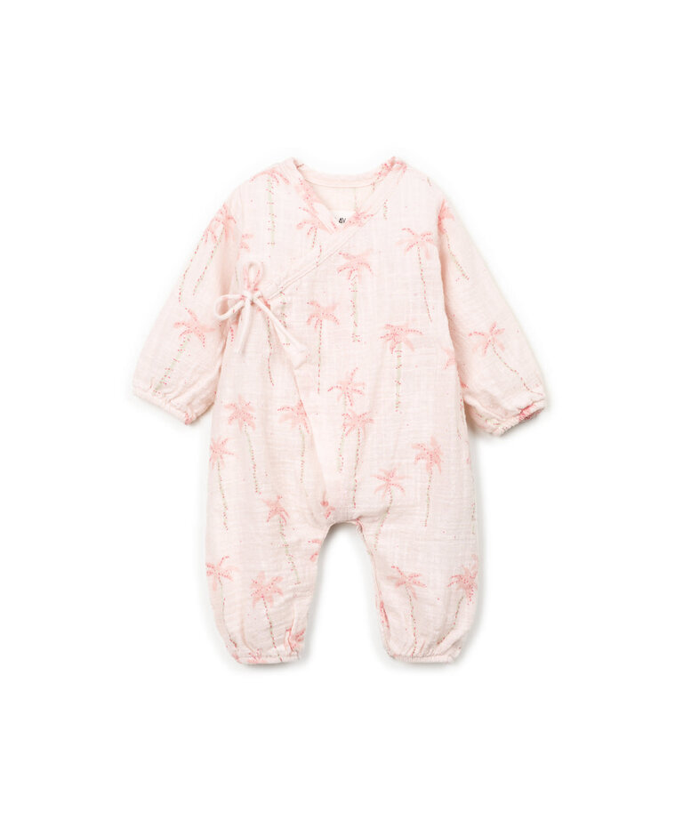 Play Up Printed Woven Jumpsuit OAS11506-E784P