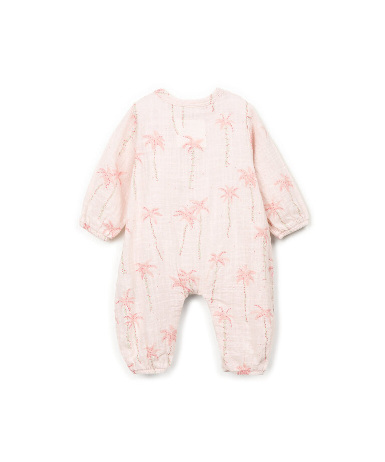 Play Up Printed Woven Jumpsuit OAS11506-E784P