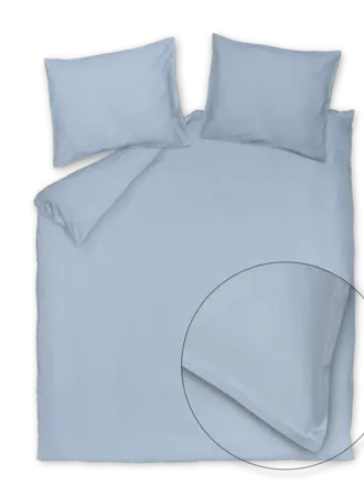 Vandyck Dekbedovertrek Washed Cotton Powder Blue