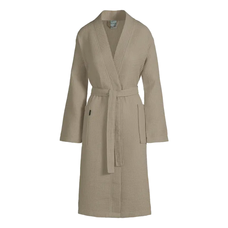 Vandyck Bathrobe Biarritz New - Almond