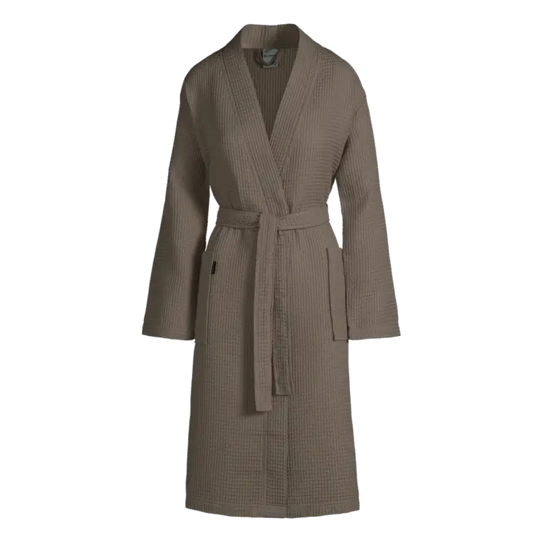 Vandyck Bathrobe Biarritz New - Espresso