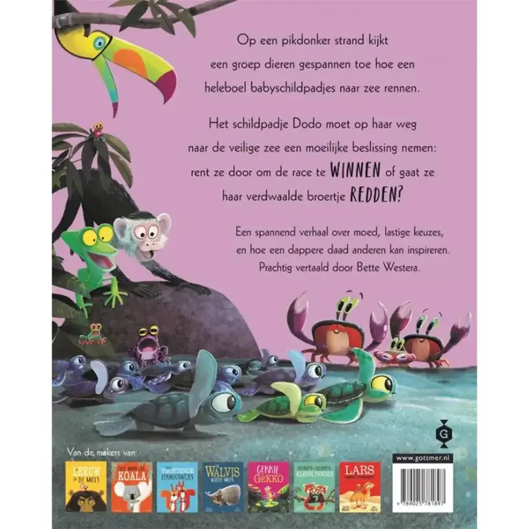 Kinderboeken Schiet op, schildpadjes