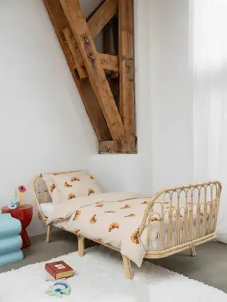 Snurk Dekbedovertrek Croissants Beige