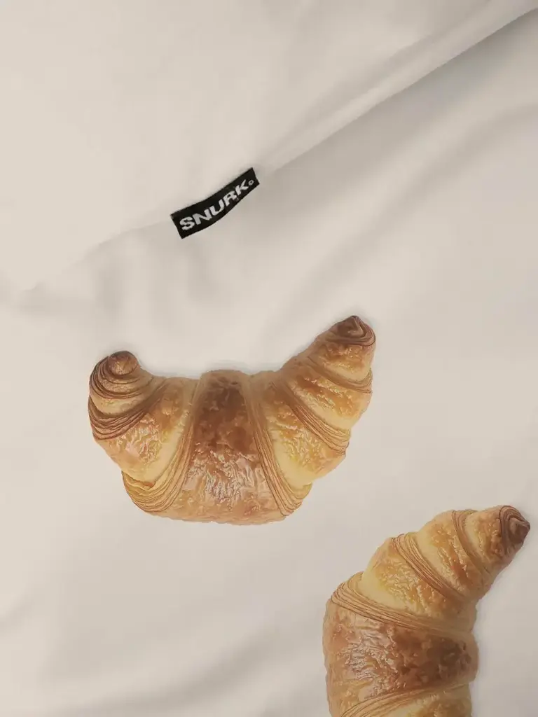 Snurk Dekbedovertrek Croissants Beige
