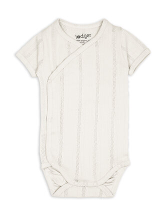 Lodger Romper SS Pointelle Cream