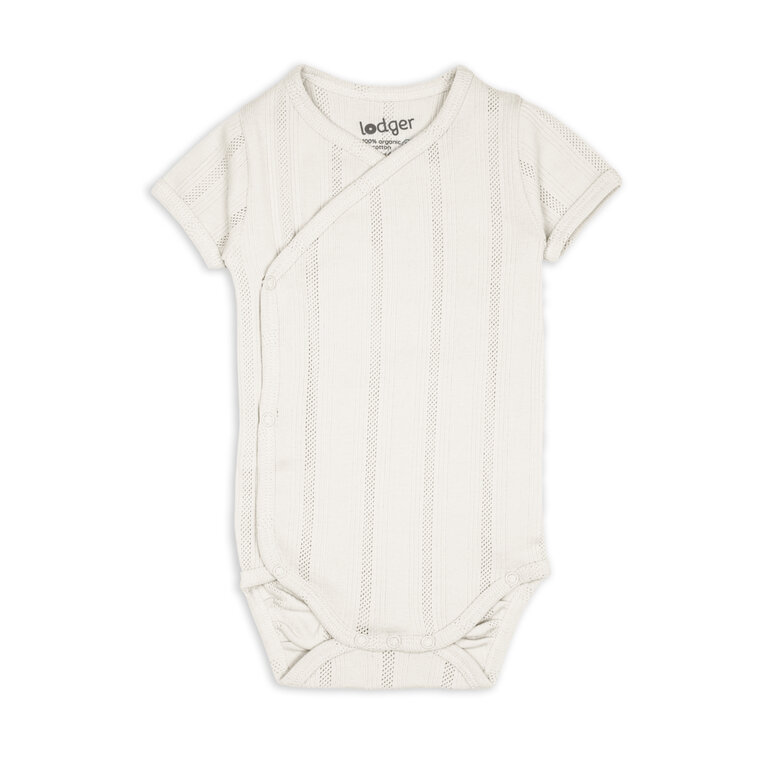 Lodger Romper SS Pointelle Cream