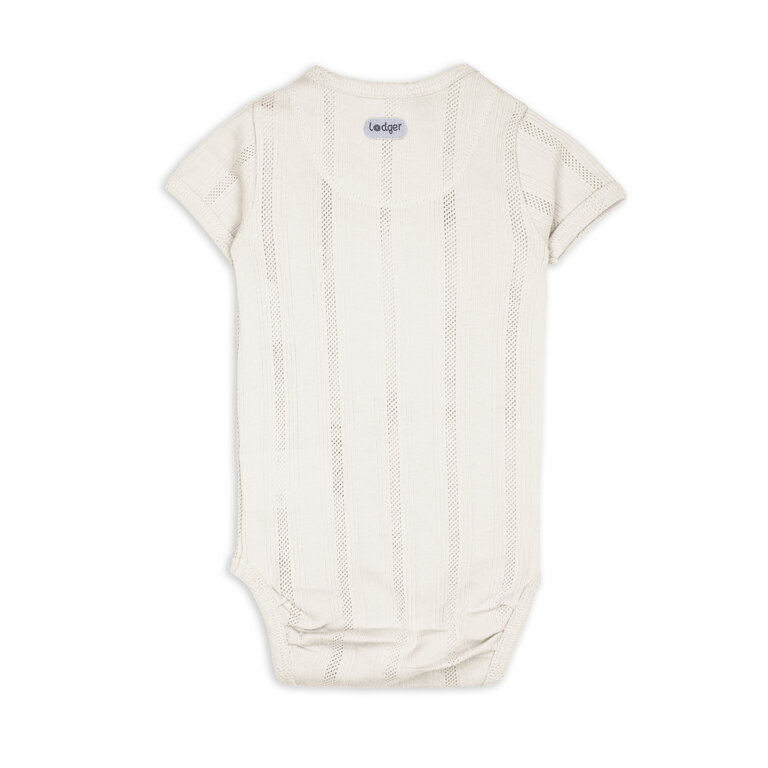 Lodger Romper SS Pointelle Cream