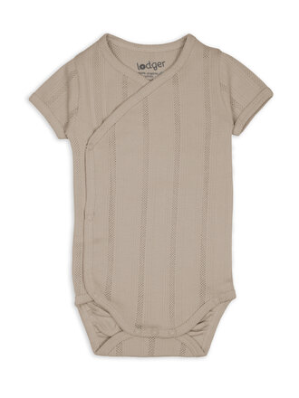 Lodger Romper SS Pointelle Shell