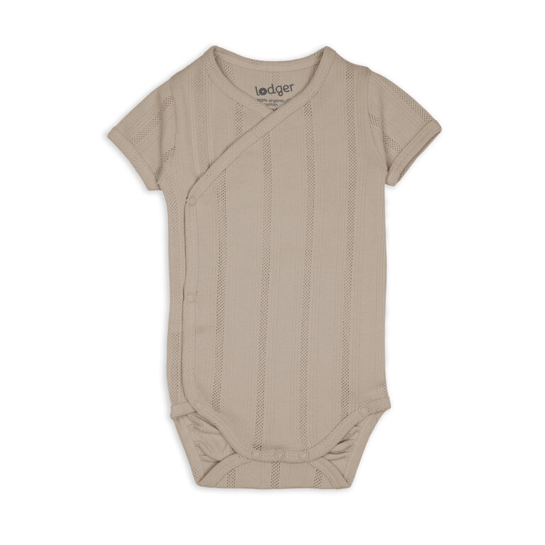Lodger Romper SS Pointelle Shell
