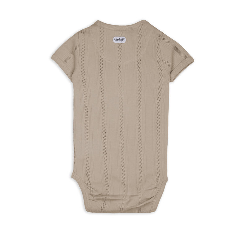 Lodger Romper SS Pointelle Shell