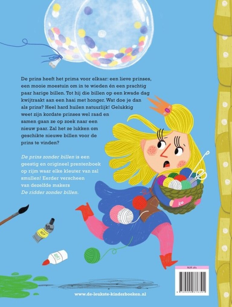 Kinderboeken De prins zonder billen