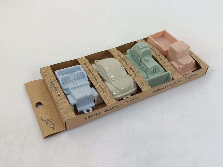 Viking Toys Doos vier Trucks maat S