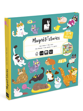 Janod Magneti Stories Katten