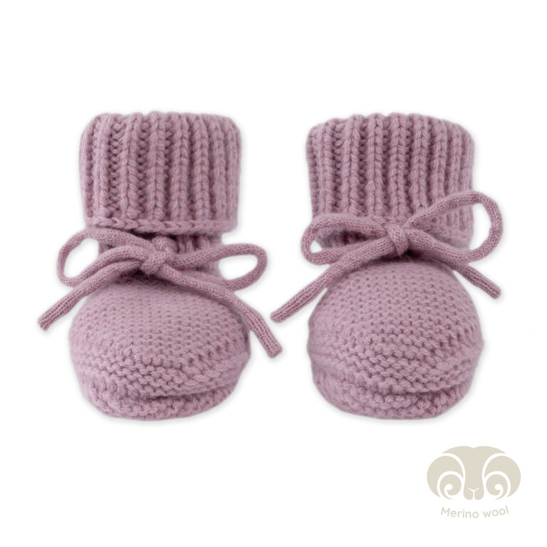 Lodger Slipper Merino Wool Mauve