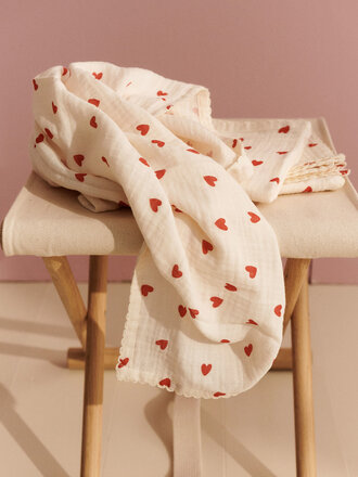 Dear April Mio Muslin Cloths, 3-Pack Little love