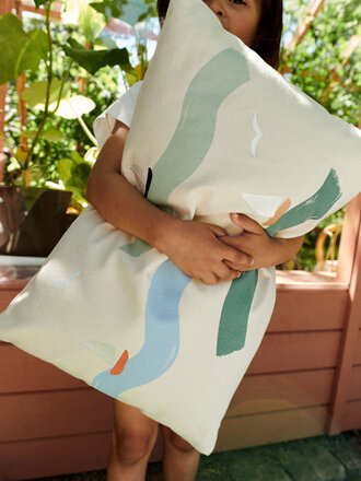 Dear April Cinna Cushion, Big waves