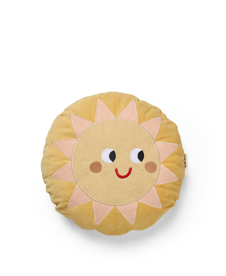 Dear April Sophie Cushion, Warm Sun