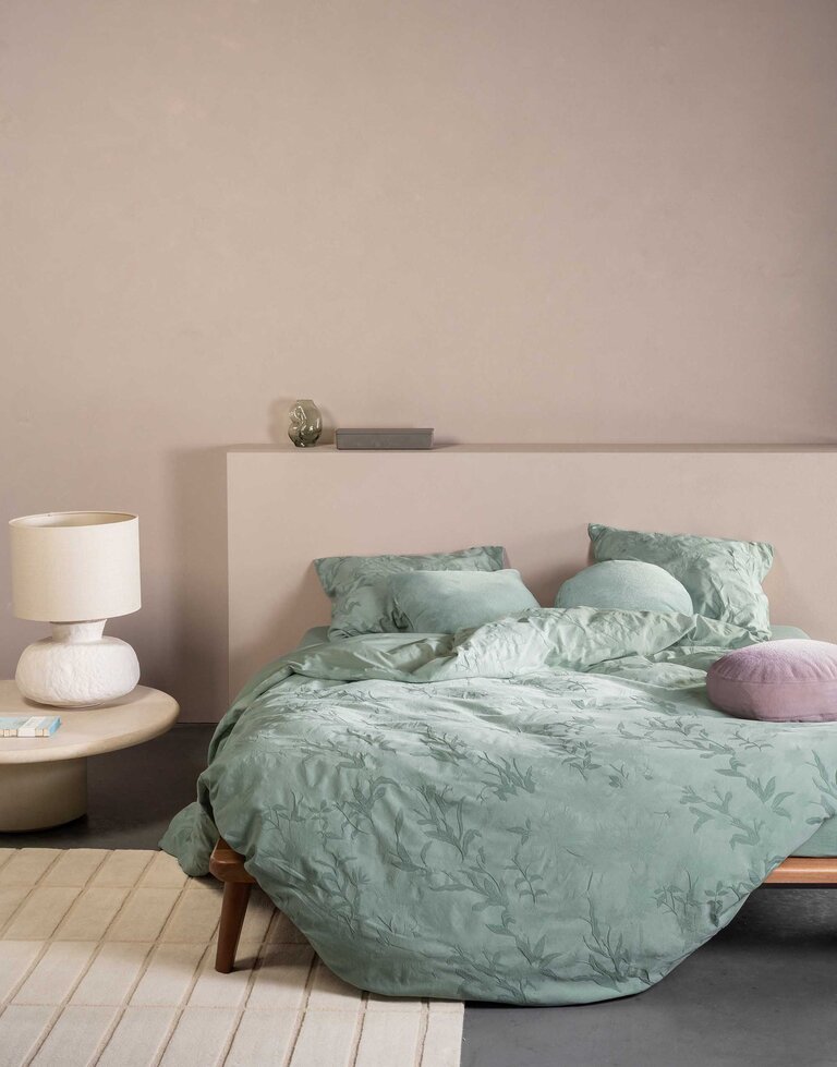 Essenza Claudine Duvet cover Dusty teal