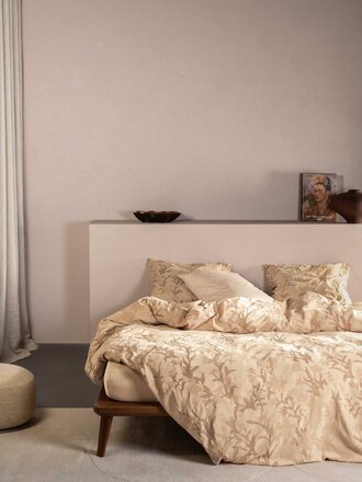 Essenza Claudine Duvet cover Golden sand